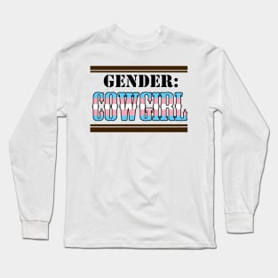 Gender: COWGIRL - Trans Colors Long Sleeve T-Shirt